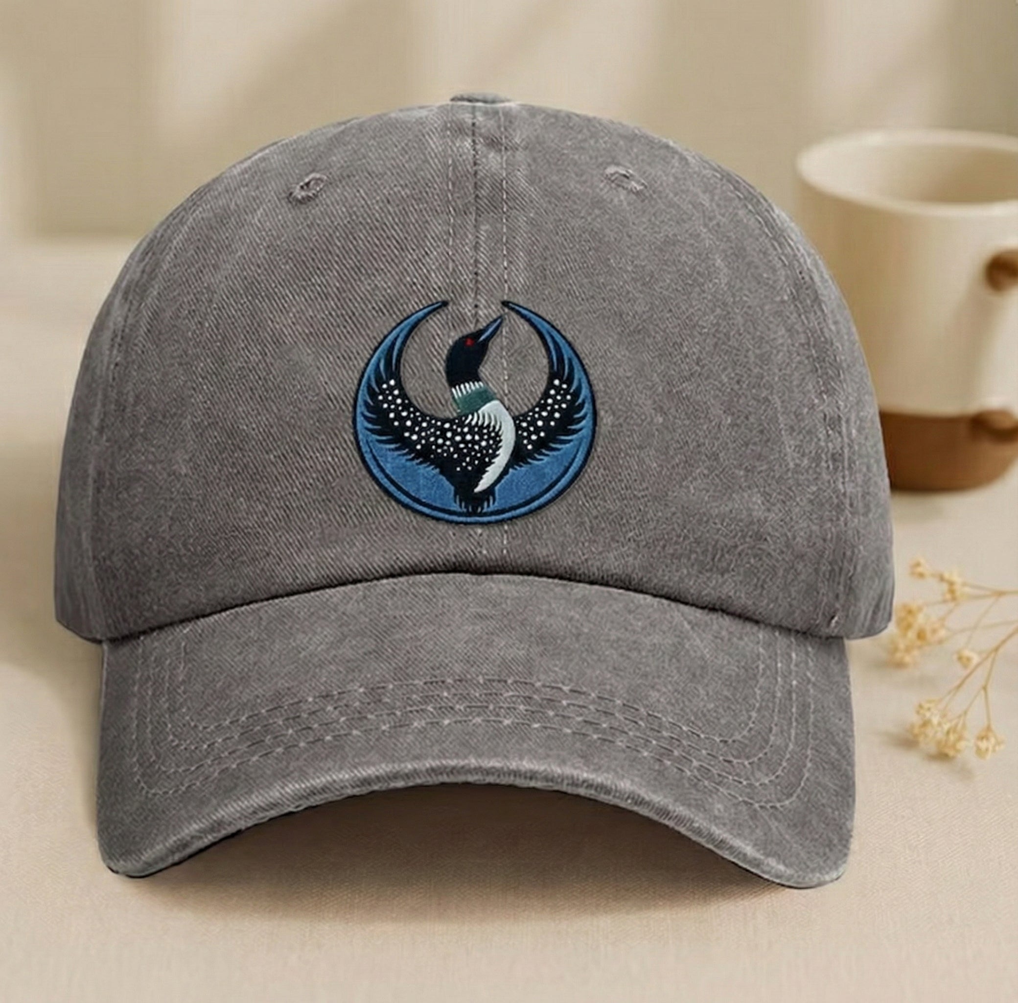 Rebel Alliance Loon Embroidered Cap, Minnesota Rebel Embroidered Hat