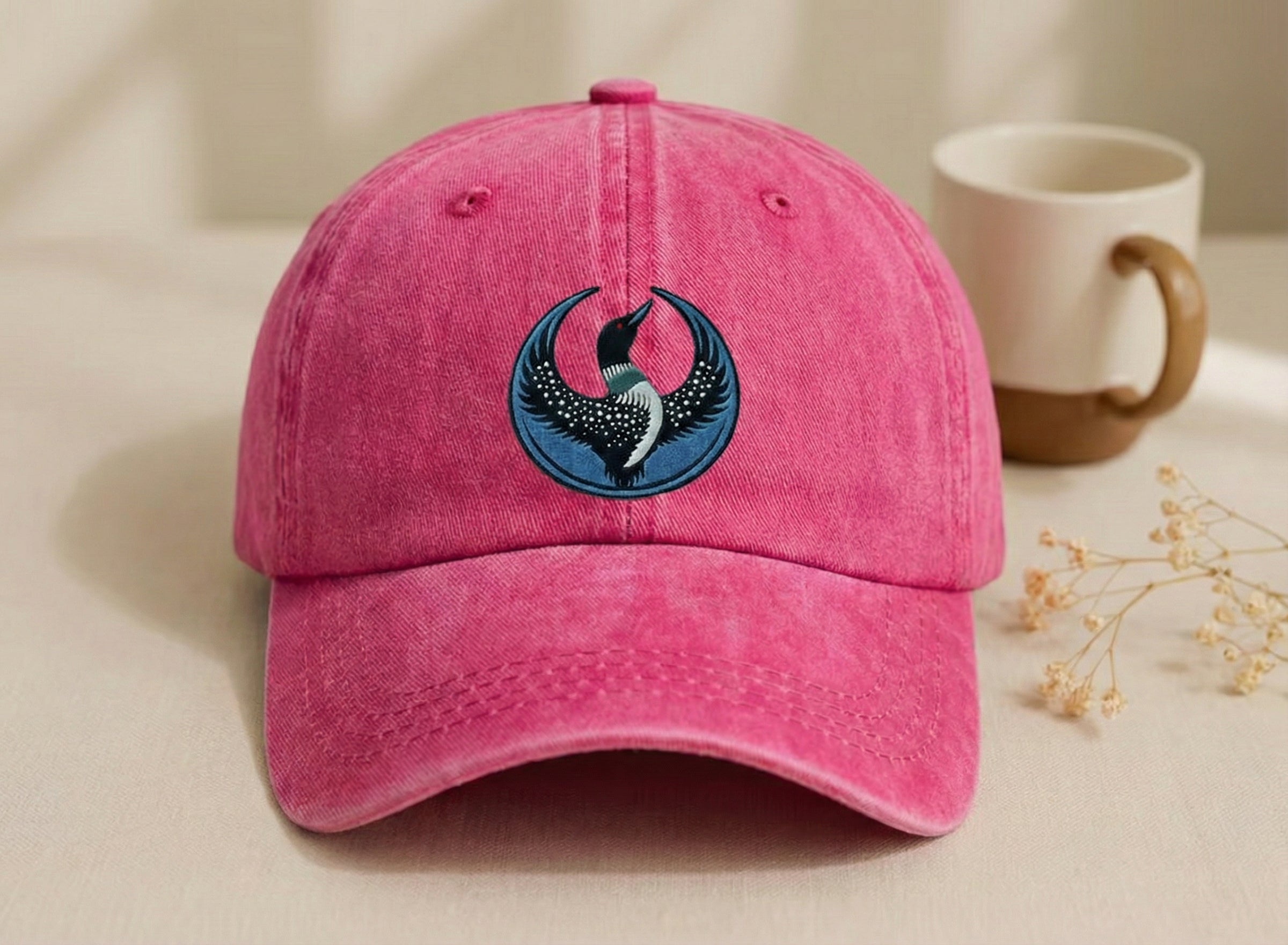 Rebel Alliance Loon Embroidered Cap, Minnesota Rebel Embroidered Hat