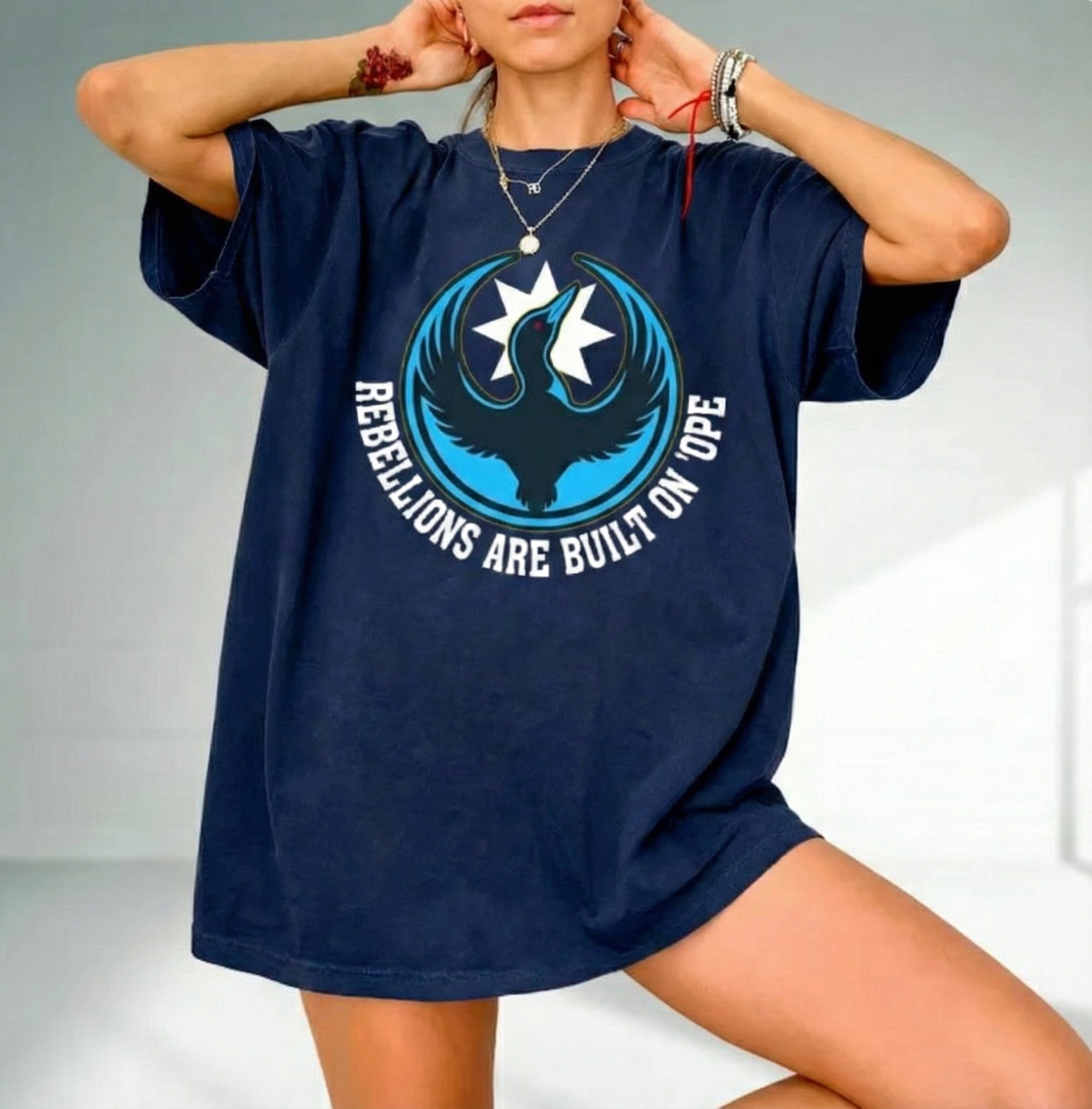 Minnesota Rebel Loon Shirt – Rebellions Are Built on Hope Political Shirt