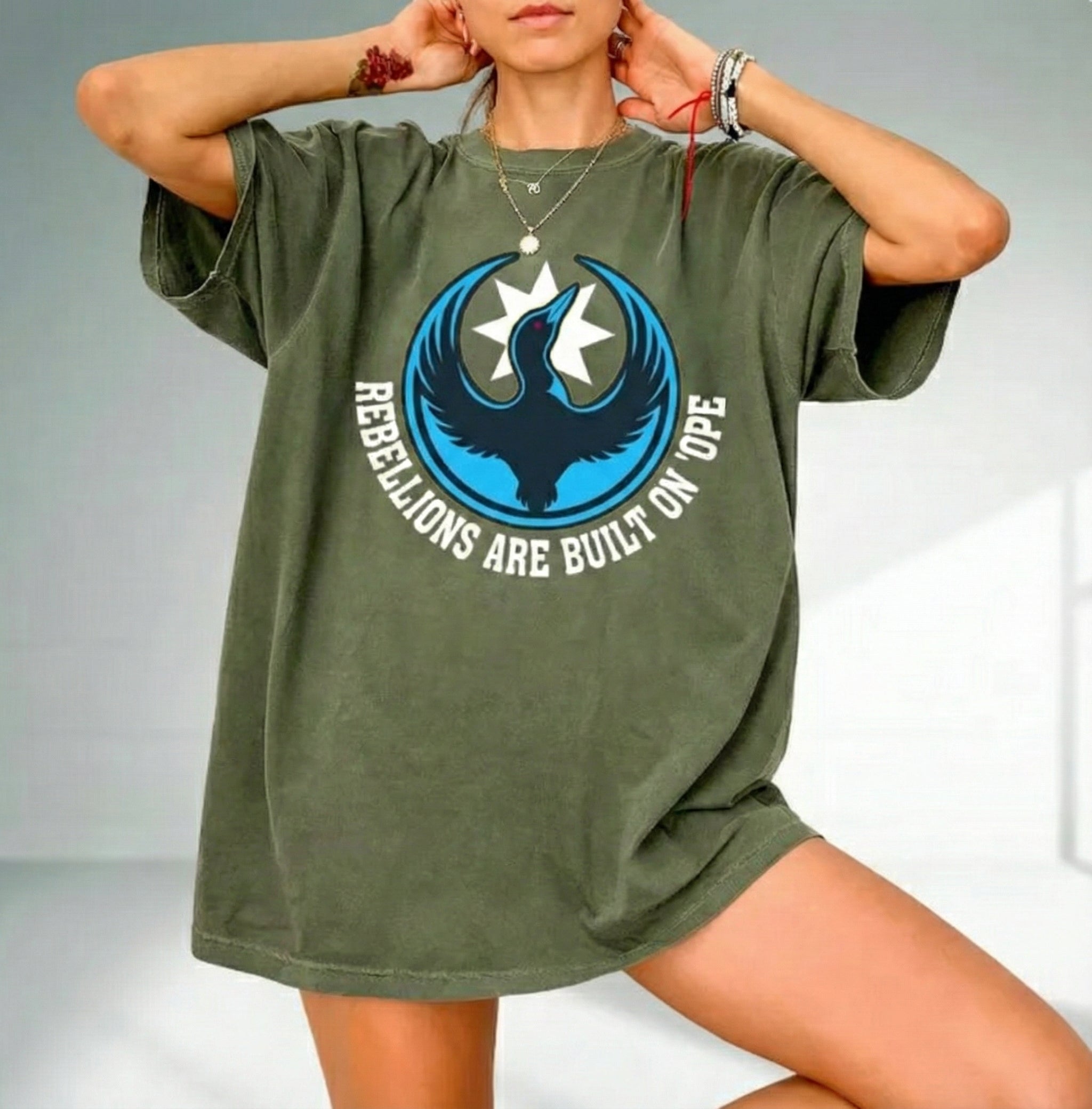 Minnesota Rebel Loon Shirt – Rebellions Are Built on Hope Political Shirt