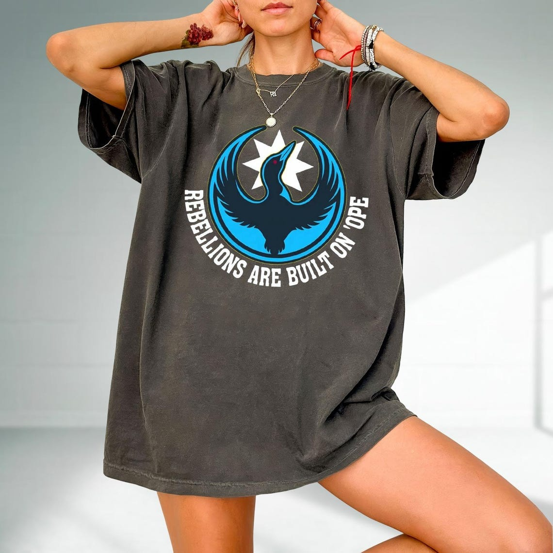 Minnesota Rebel Loon Shirt – Rebellions Are Built on Hope Political Shirt