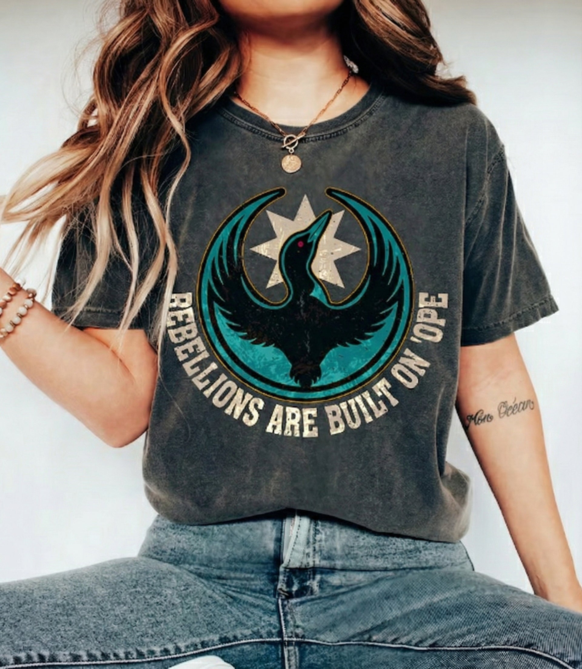 Rebel Alliance Loon Star Graphic Shirt – “Rebellions Are Built on Hope” Minnesota Tee