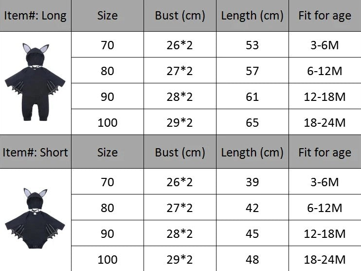 Kids Halloween Costumes, Halloween Baby Black Bat Costume, Jumpsuit Cosplay Romper, Infant Boys Girls Purim Party
