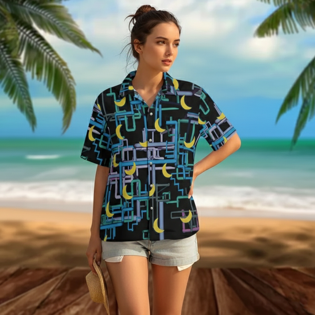 Swayzine Dan Flashes Hawaiian Shirt – I Think You Should Leave Summer Beach Aloha Shirt