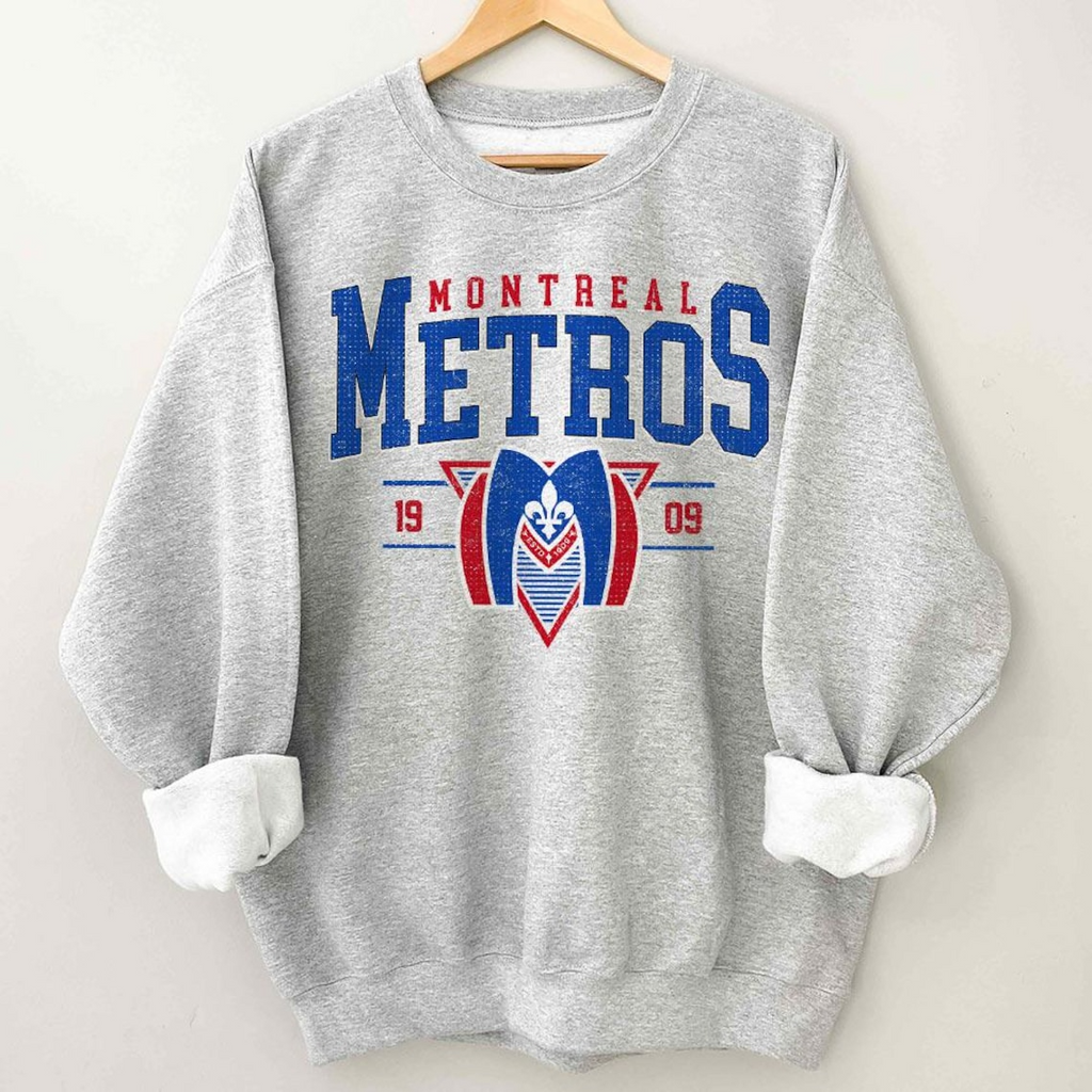 Vintage 90s Montreal Metros Shirt, Heated Rivalry Hockey Jersey Hudson Williams Connor Storrie Shirt
