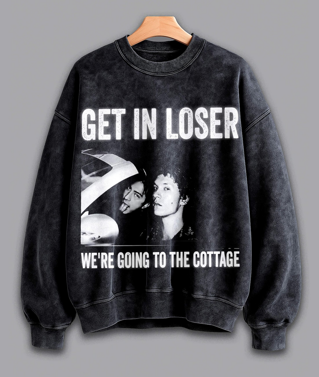 Get In Loser We’re Going To The Cottage Vintage Shirt, Heated Rivalry Inspired Tee