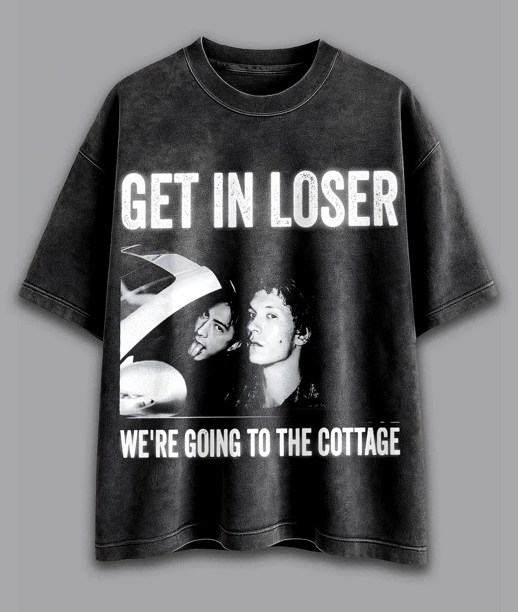 Get In Loser We’re Going To The Cottage Vintage Shirt, Heated Rivalry Inspired Tee
