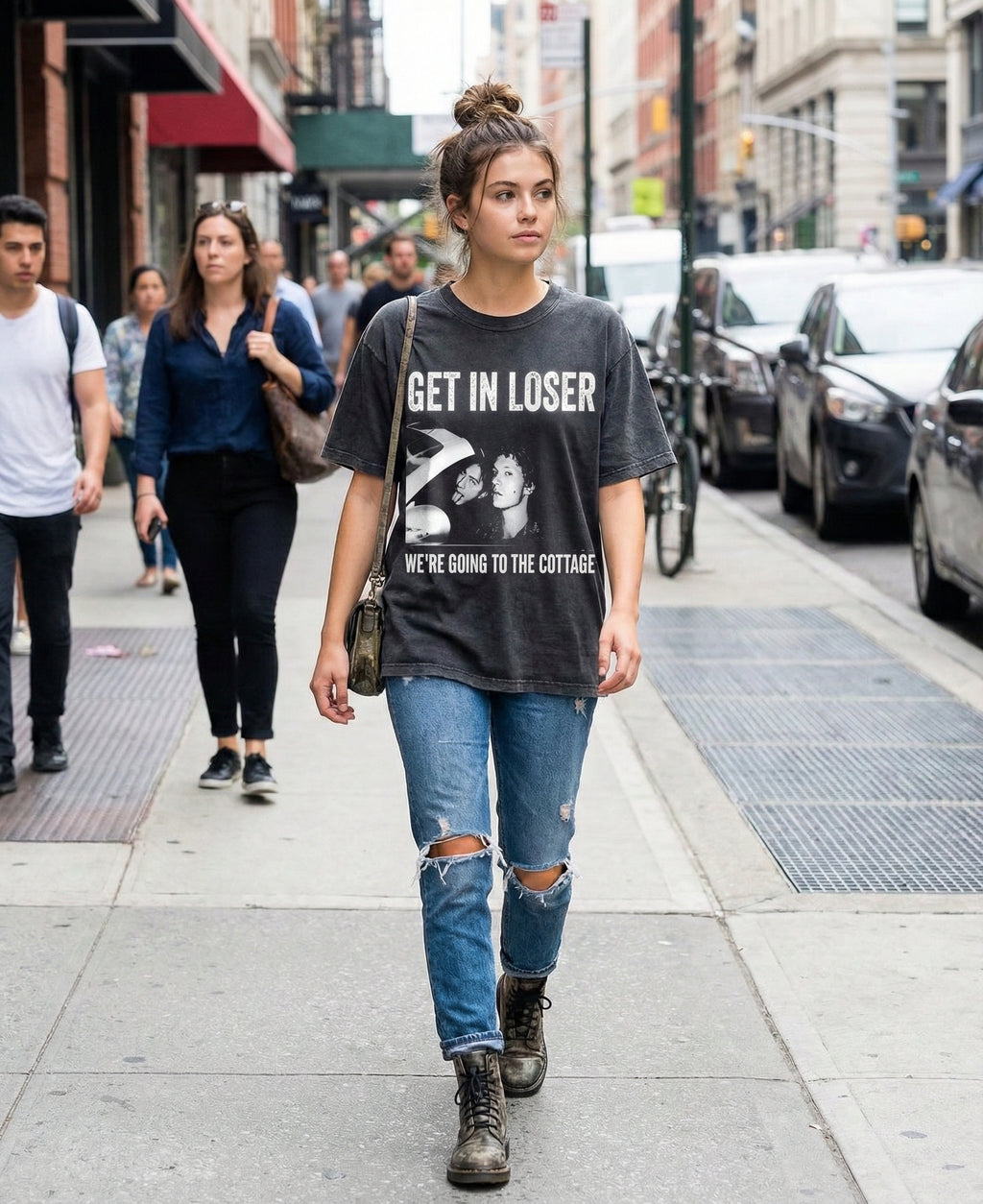 Get In Loser We’re Going To The Cottage Vintage Shirt, Heated Rivalry Inspired Tee