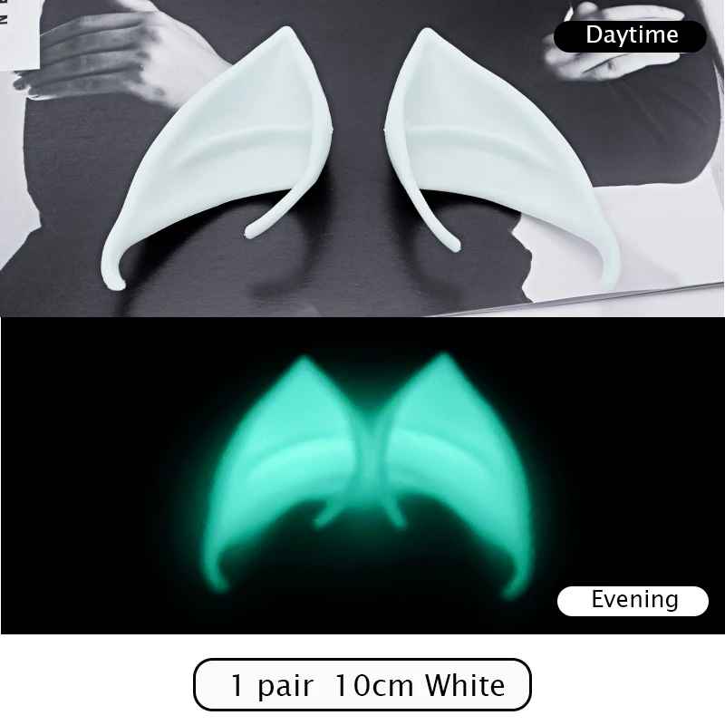 Halloween Costume Ideas Elf Ears, Latex Decor, Halloween Decoration, DIY Apparel Accessories, Vampire Anime Cosplay, Fairy Children Adult Props