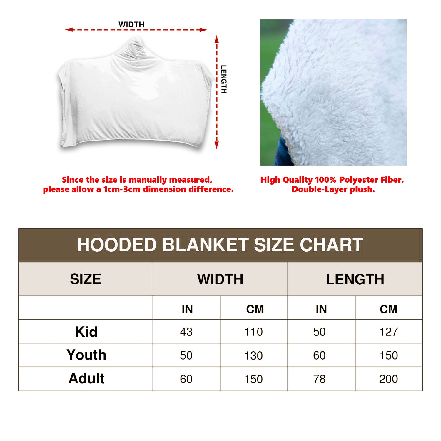 Viking Hooded Blanket with Red Ravens Huginn Muninn, Vegvisir Valknut Norse Symbols, Sherpa Fleece Warrior Cloak for Men Women, Nordic Mythology Gift Cape. blkac41