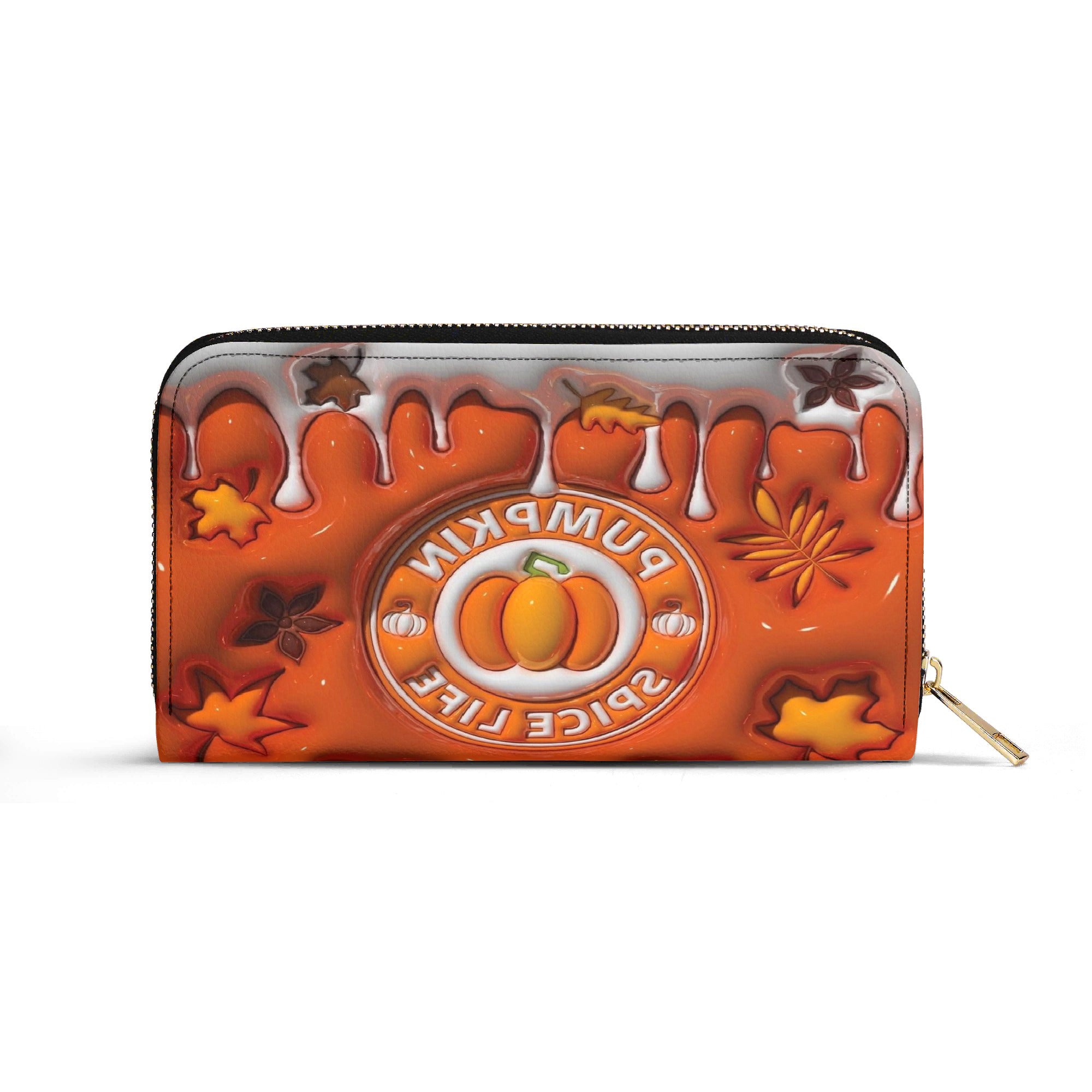 Personalized Pumpkin Spice Handbag With Handle, Cute Fall Purse, Autumn Leaf Bag, Pumpkin Spice Life Tote, Custom Gifts Halloween