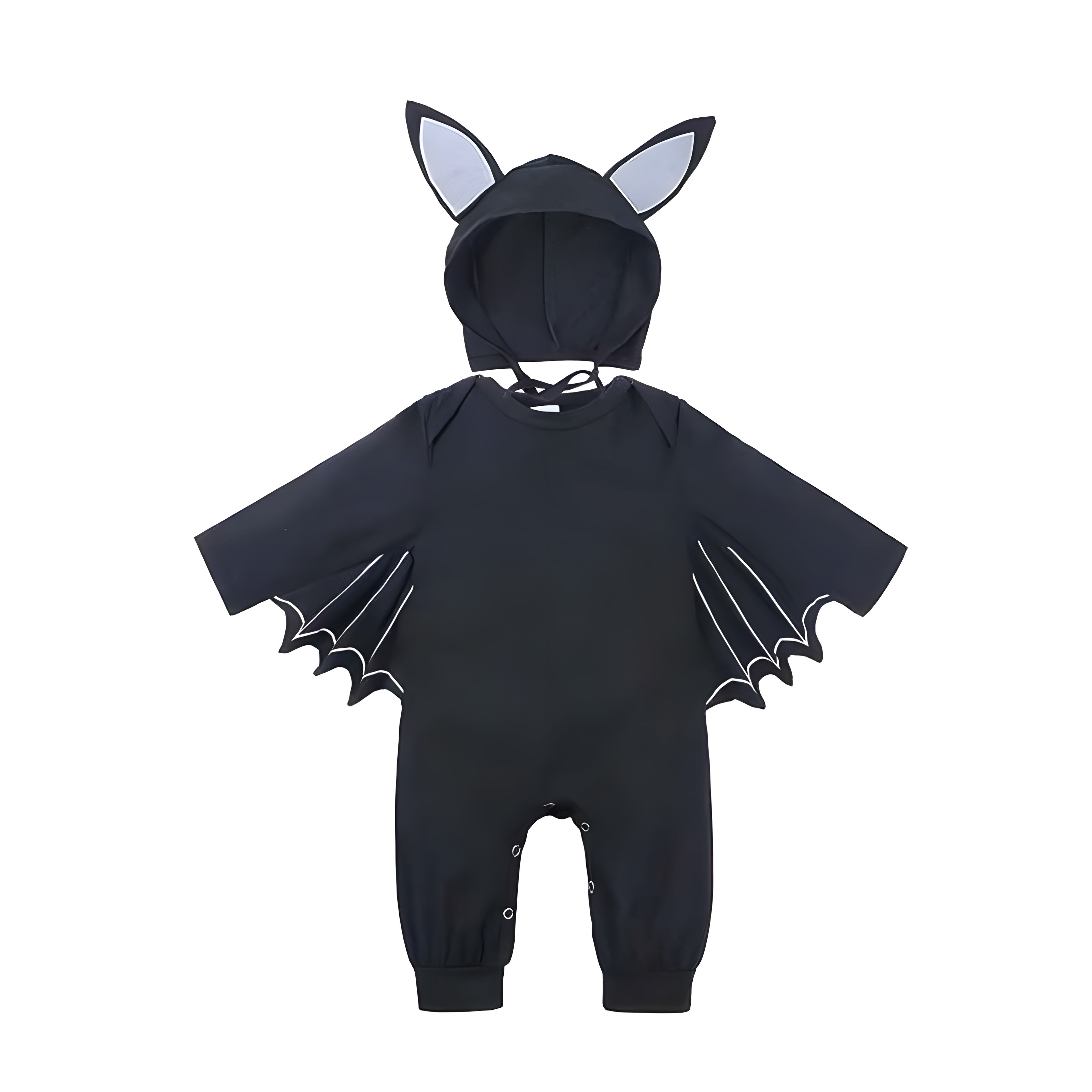 Kids Halloween Costumes, Halloween Baby Black Bat Costume, Jumpsuit Cosplay Romper, Infant Boys Girls Purim Party