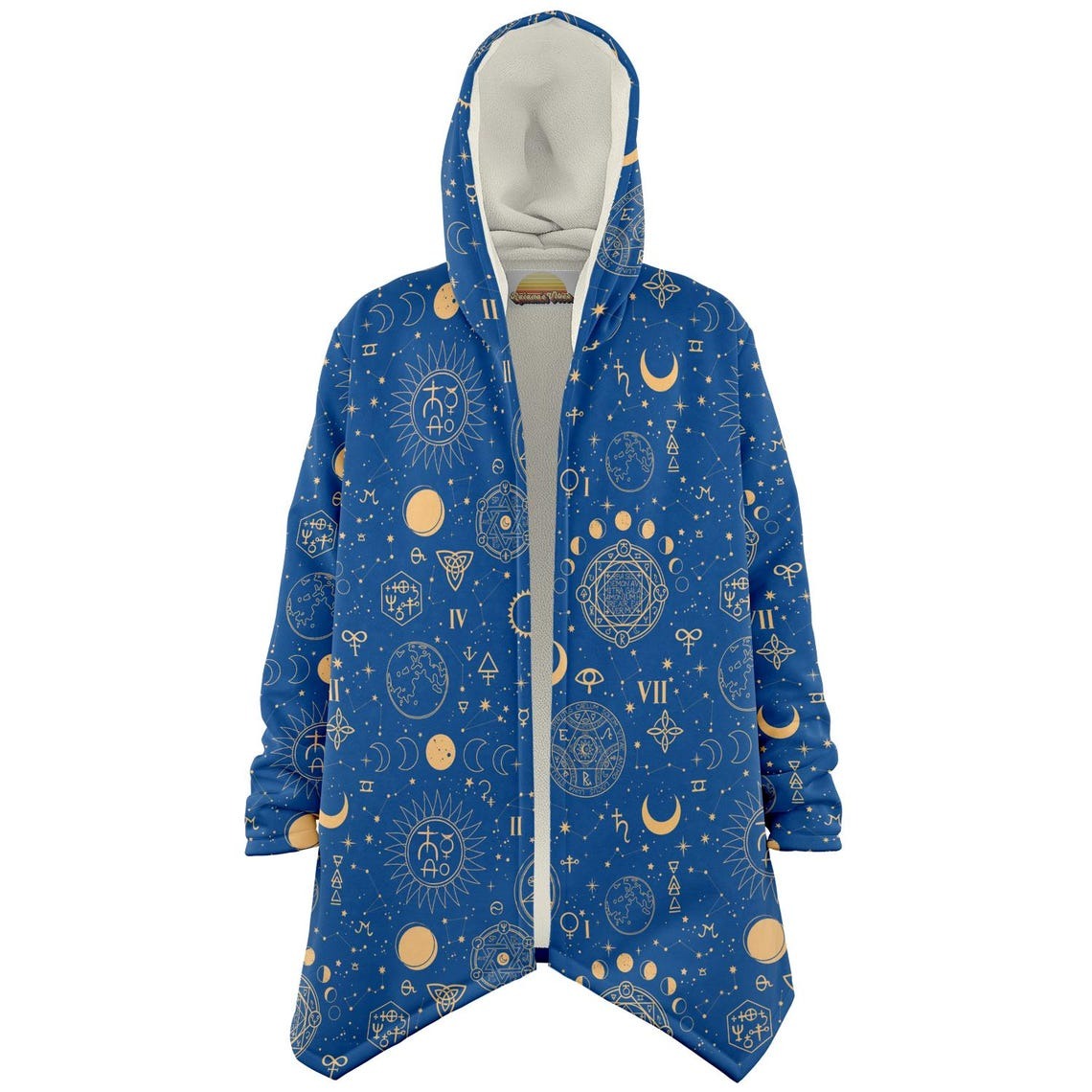 Celestial Hooded Cloak, Cloak With Hood, Festival Cloak, Psychedelic Cloak, Rave Cloak, Cloak Men, Trippy Cloak, Dream Cloak, Witch Cloak