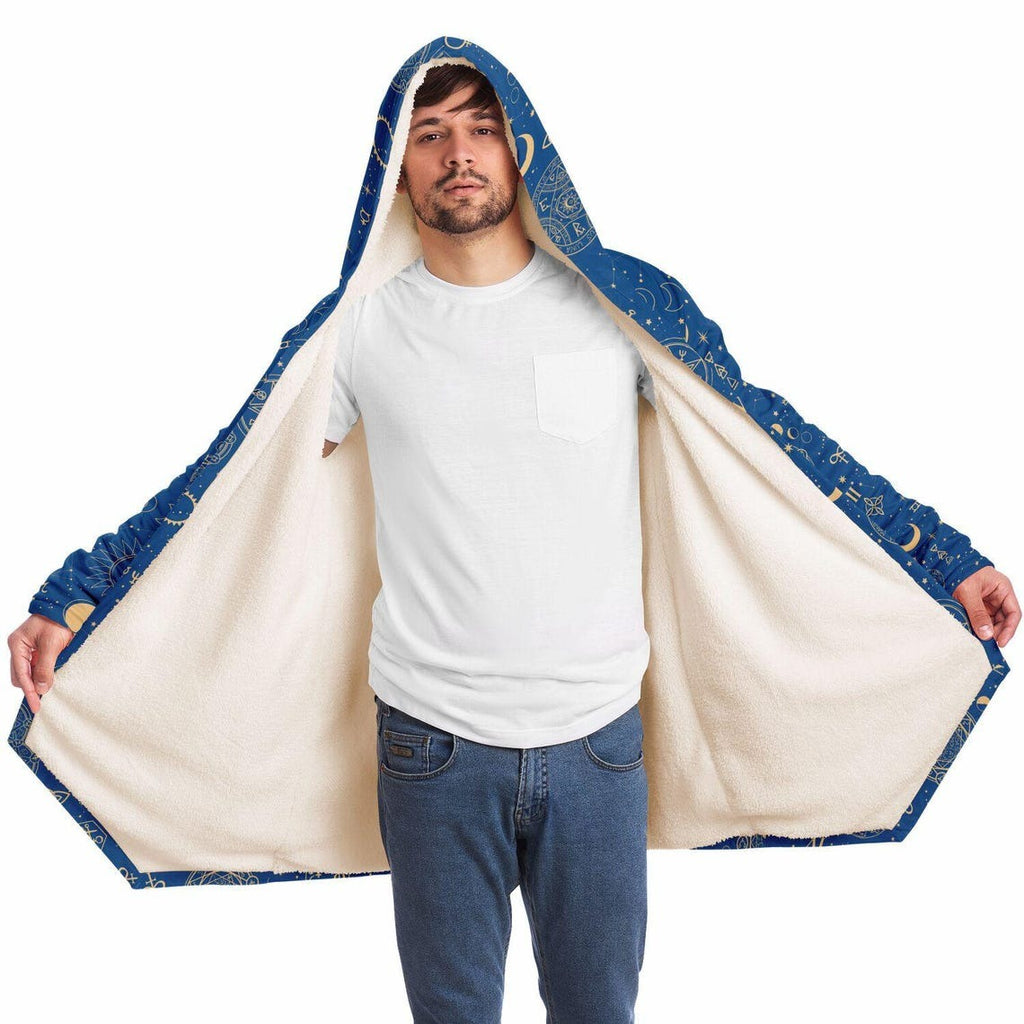 Celestial Hooded Cloak, Cloak With Hood, Festival Cloak, Psychedelic Cloak, Rave Cloak, Cloak Men, Trippy Cloak, Dream Cloak, Witch Cloak
