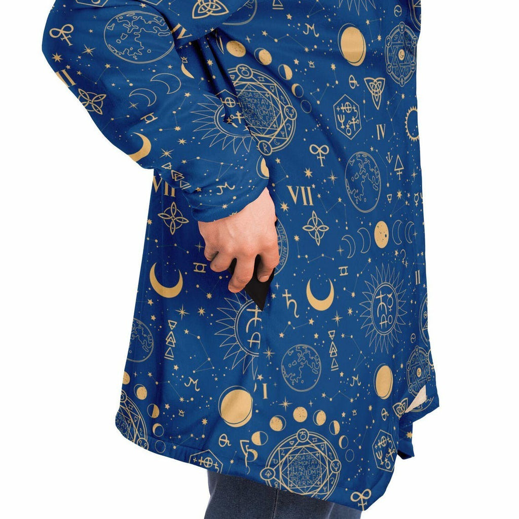 Celestial Hooded Cloak, Cloak With Hood, Festival Cloak, Psychedelic Cloak, Rave Cloak, Cloak Men, Trippy Cloak, Dream Cloak, Witch Cloak