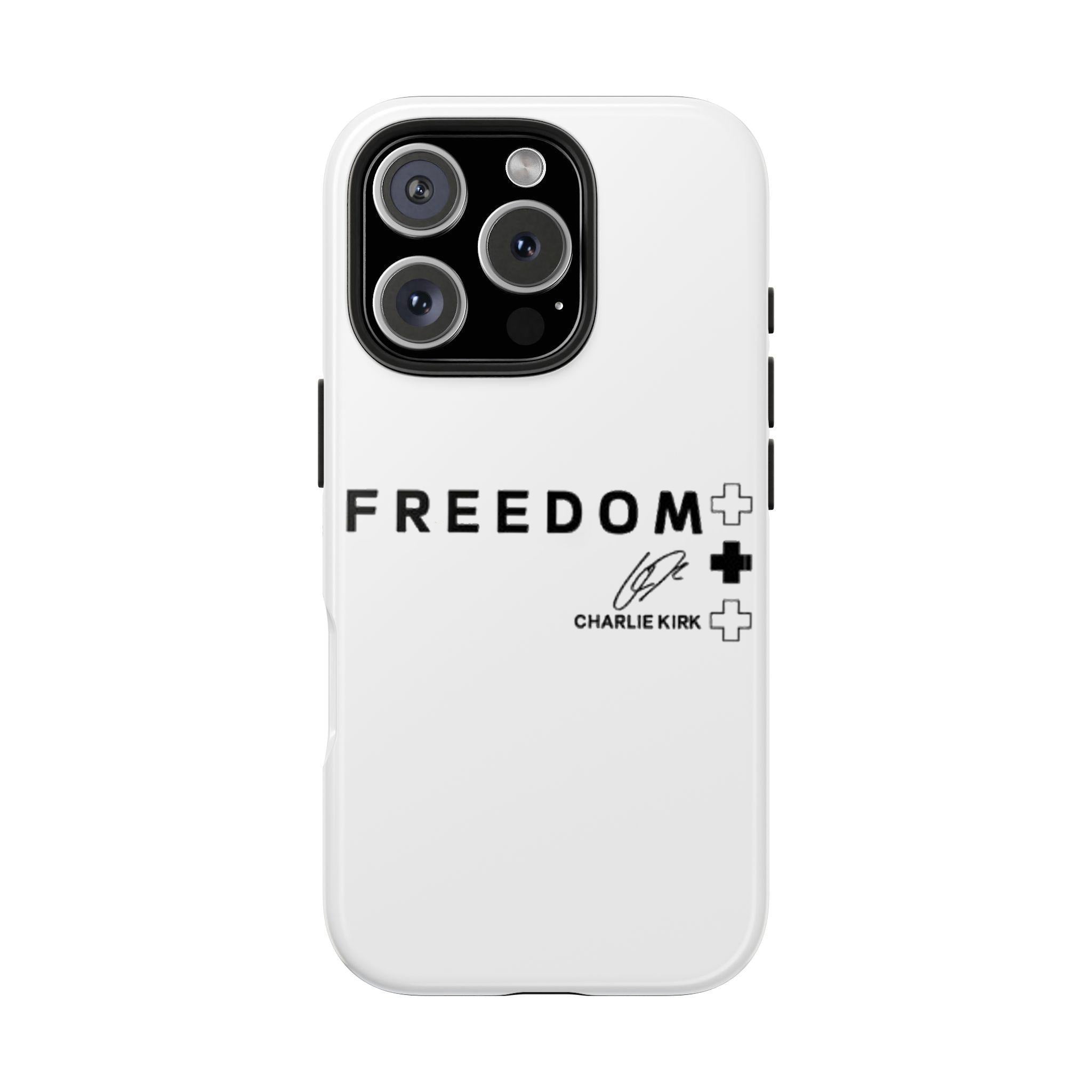Freedom Phone Case : Charlie Kirk Turning Point Phone Case, Phone Cover For iPhone, Samsung,