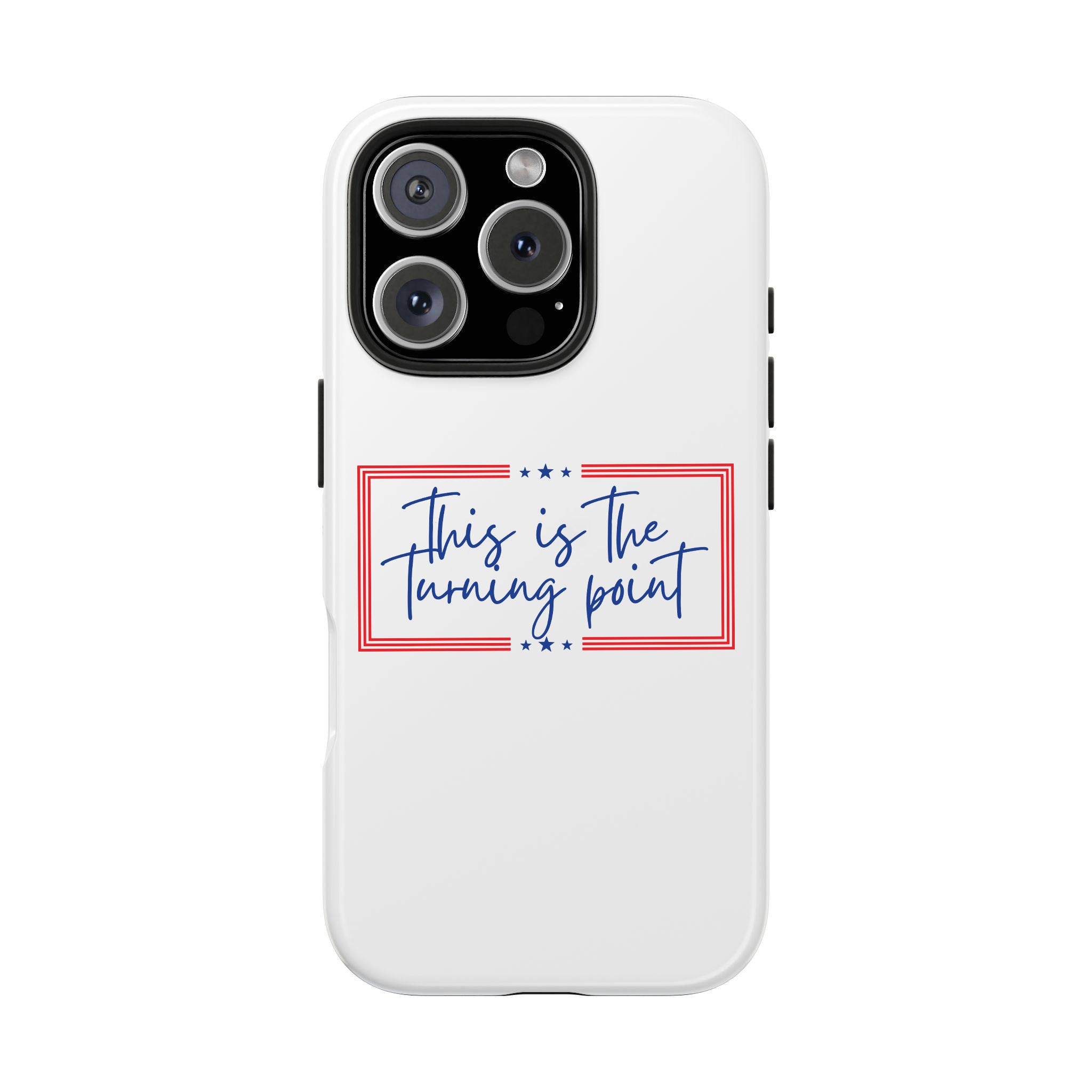 Charlie Kirk This is turning point Phone Case, American Patriot Case, Patriotic Memorial, We Are Charlie Kirk Freedom, Justice For Charlie Kirk Quote