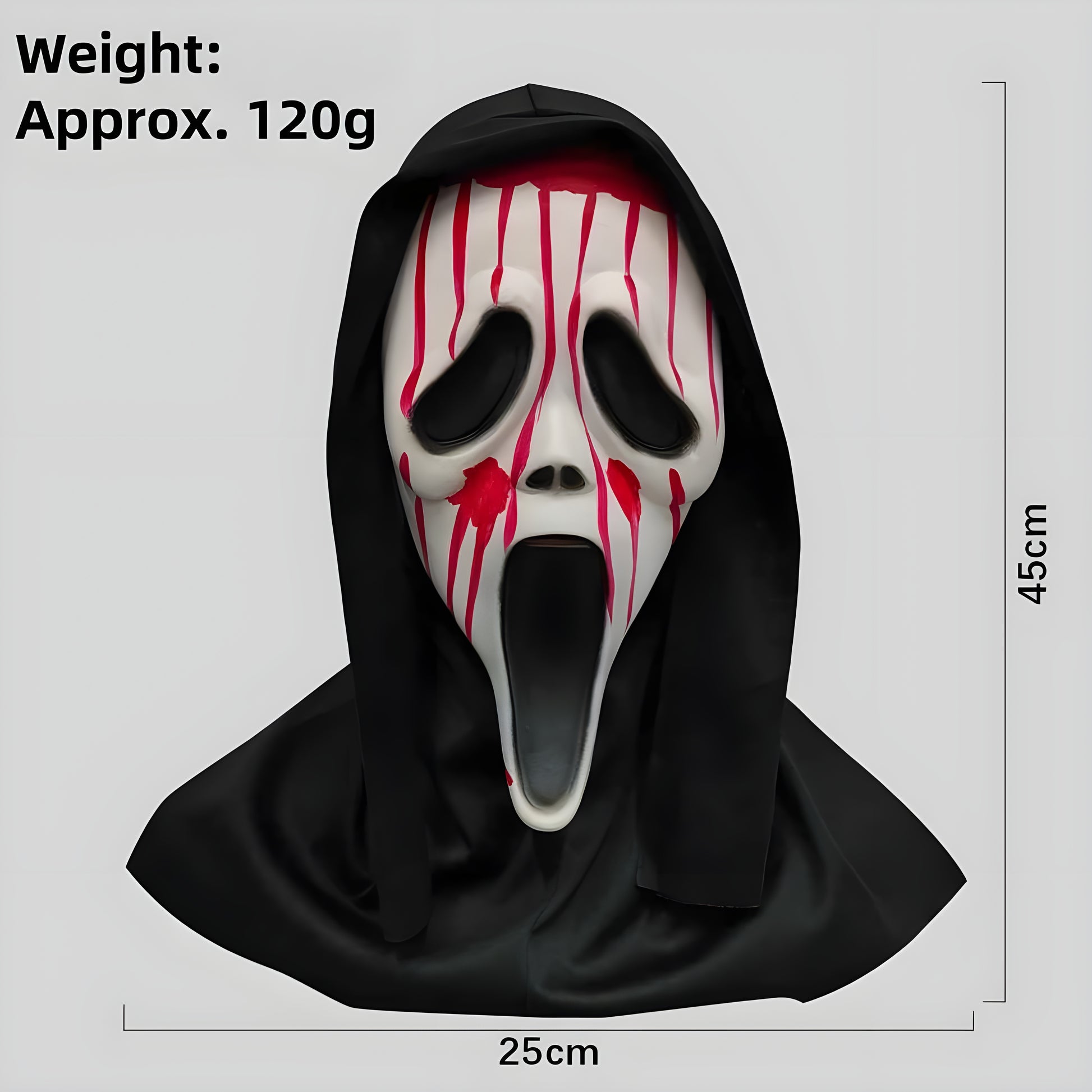 Halloween Decorations, Scary Mask, Halloween Costume Ideas, Horror Ghost Mask, Killer Cosplay Costume, Props, Party Supplies, Festive Accessories