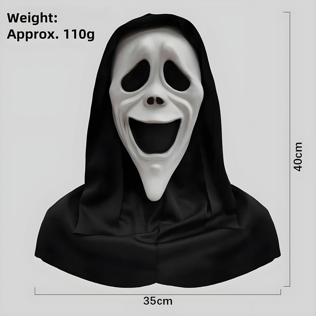Halloween Decorations, Scary Mask, Halloween Costume Ideas, Horror Ghost Mask, Killer Cosplay Costume, Props, Party Supplies, Festive Accessories