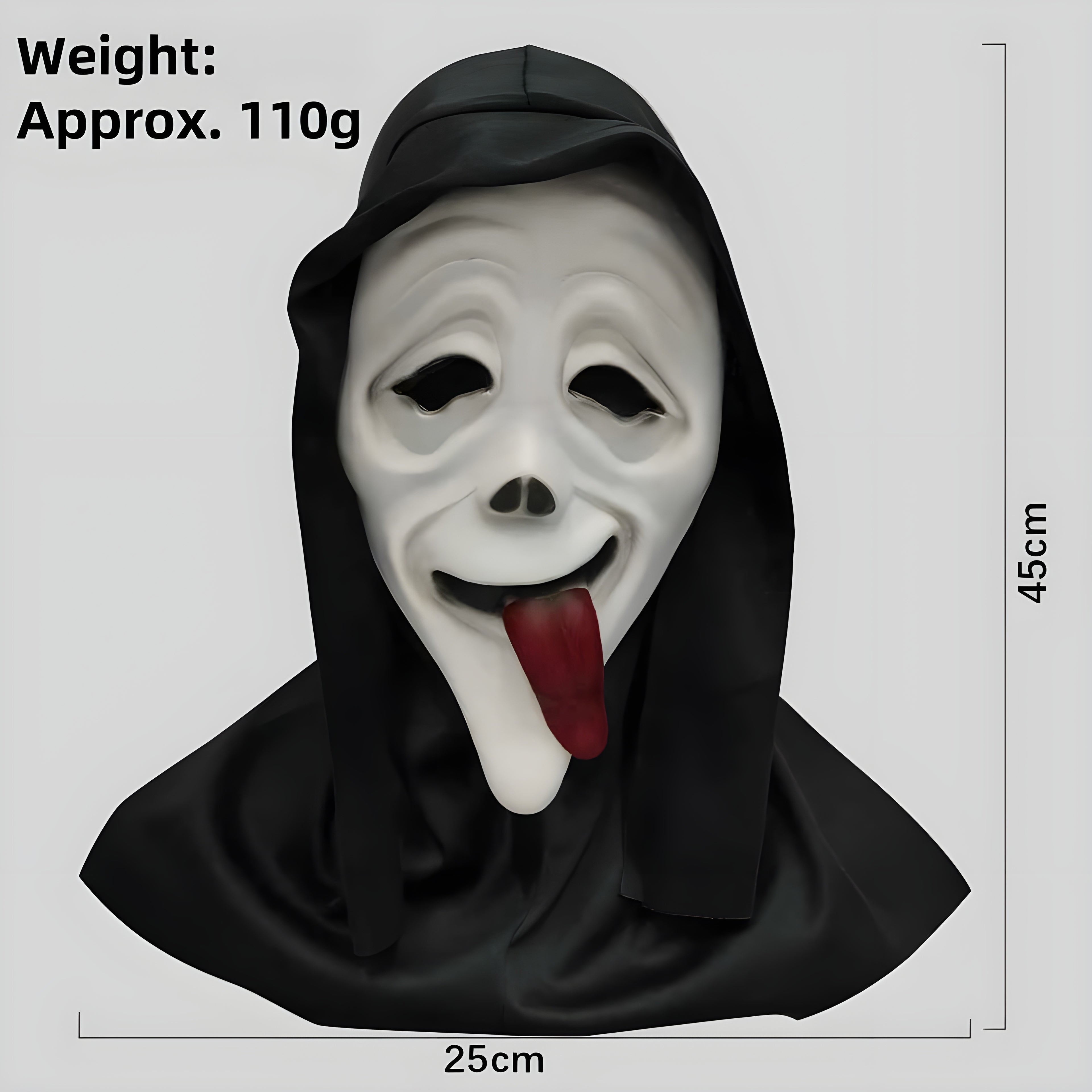 Halloween Decorations, Scary Mask, Halloween Costume Ideas, Horror Ghost Mask, Killer Cosplay Costume, Props, Party Supplies, Festive Accessories