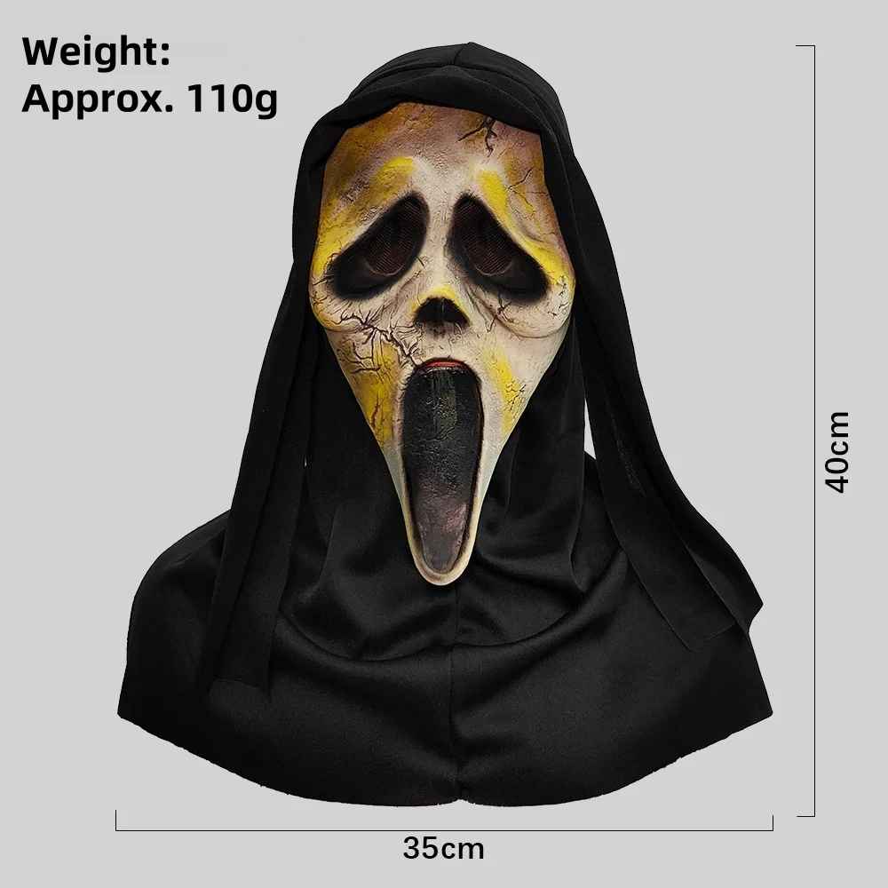Halloween Decorations, Scary Mask, Halloween Costume Ideas, Horror Ghost Mask, Killer Cosplay Costume, Props, Party Supplies, Festive Accessories