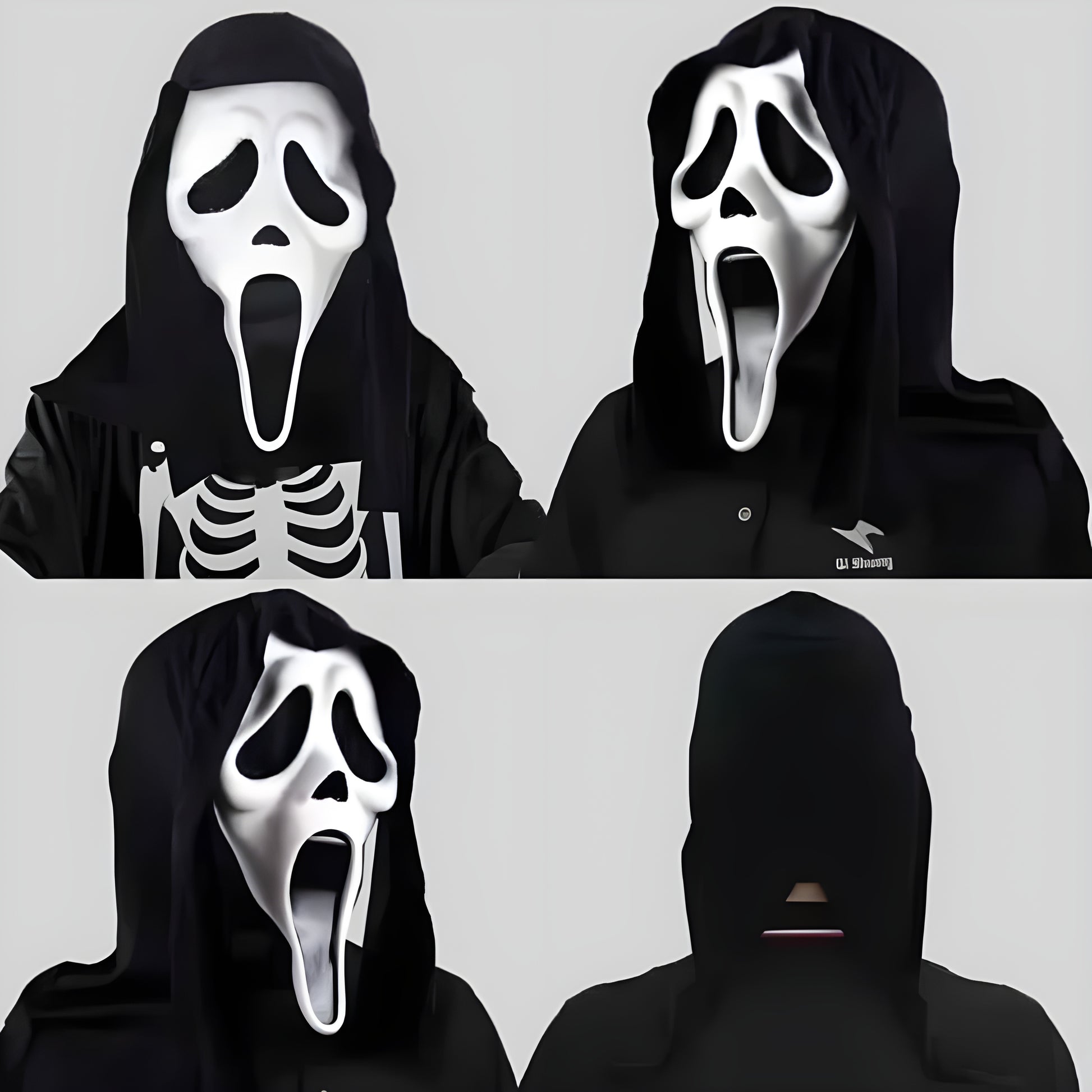 Halloween Decorations, Scary Mask, Halloween Costume Ideas, Horror Ghost Mask, Killer Cosplay Costume, Props, Party Supplies, Festive Accessories