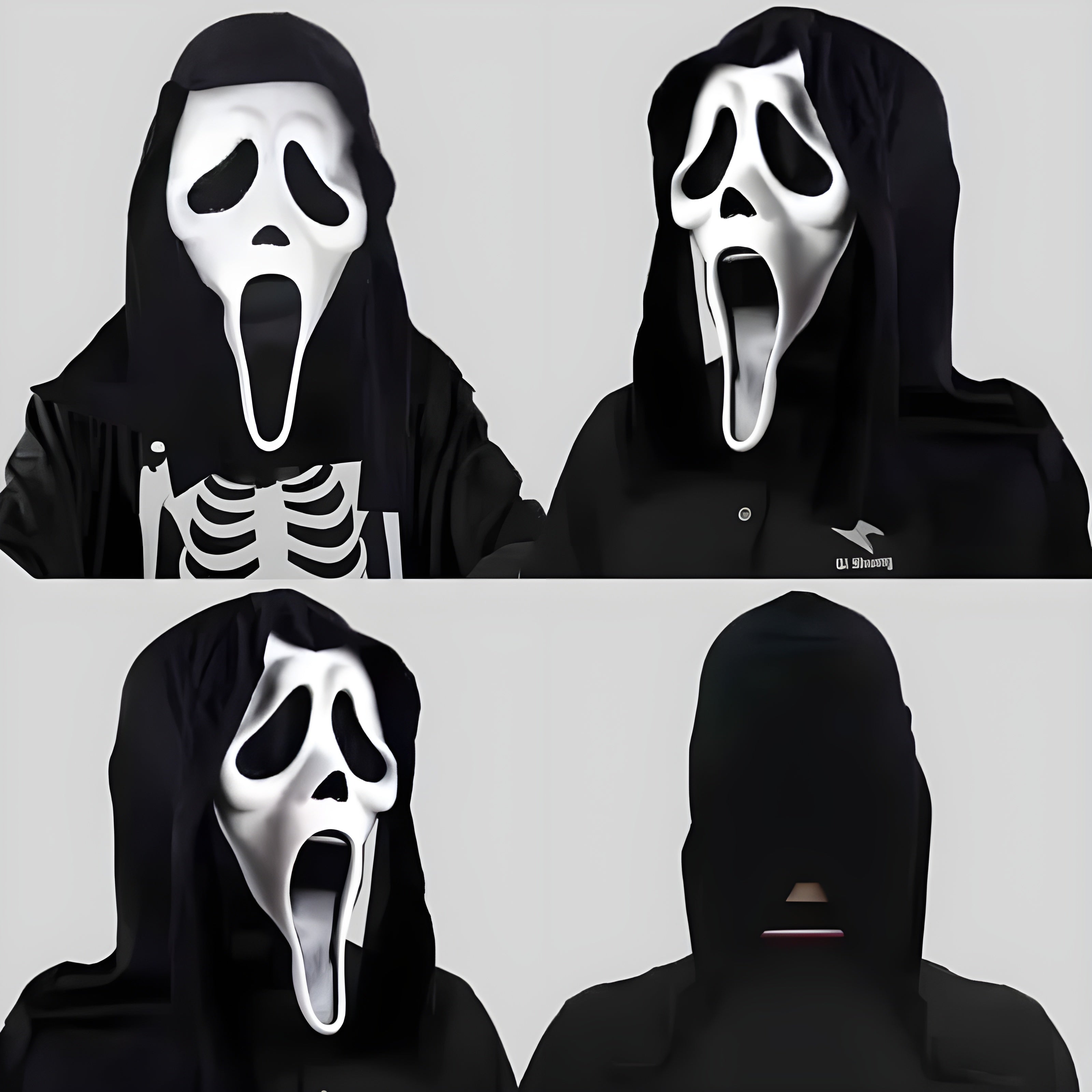 Halloween Decorations, Scary Mask, Halloween Costume Ideas, Horror Ghost Mask, Killer Cosplay Costume, Props, Party Supplies, Festive Accessories