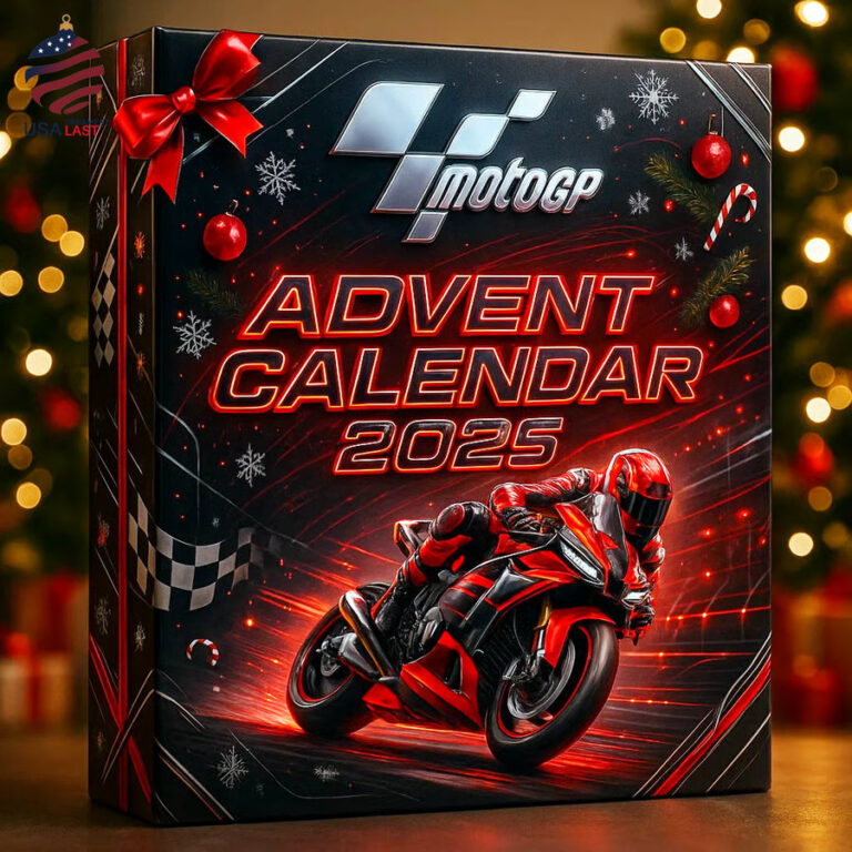 MotoGP Advent Calendar 2025, Motorbike Racing Mini Figures Set, 24 Days Moto Collectibles, Biker Gift Box, Racing Fan Christmas Calendar