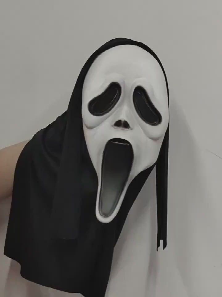 Halloween Decorations, Scary Mask, Halloween Costume Ideas, Horror Ghost Mask, Killer Cosplay Costume, Props, Party Supplies, Festive Accessories