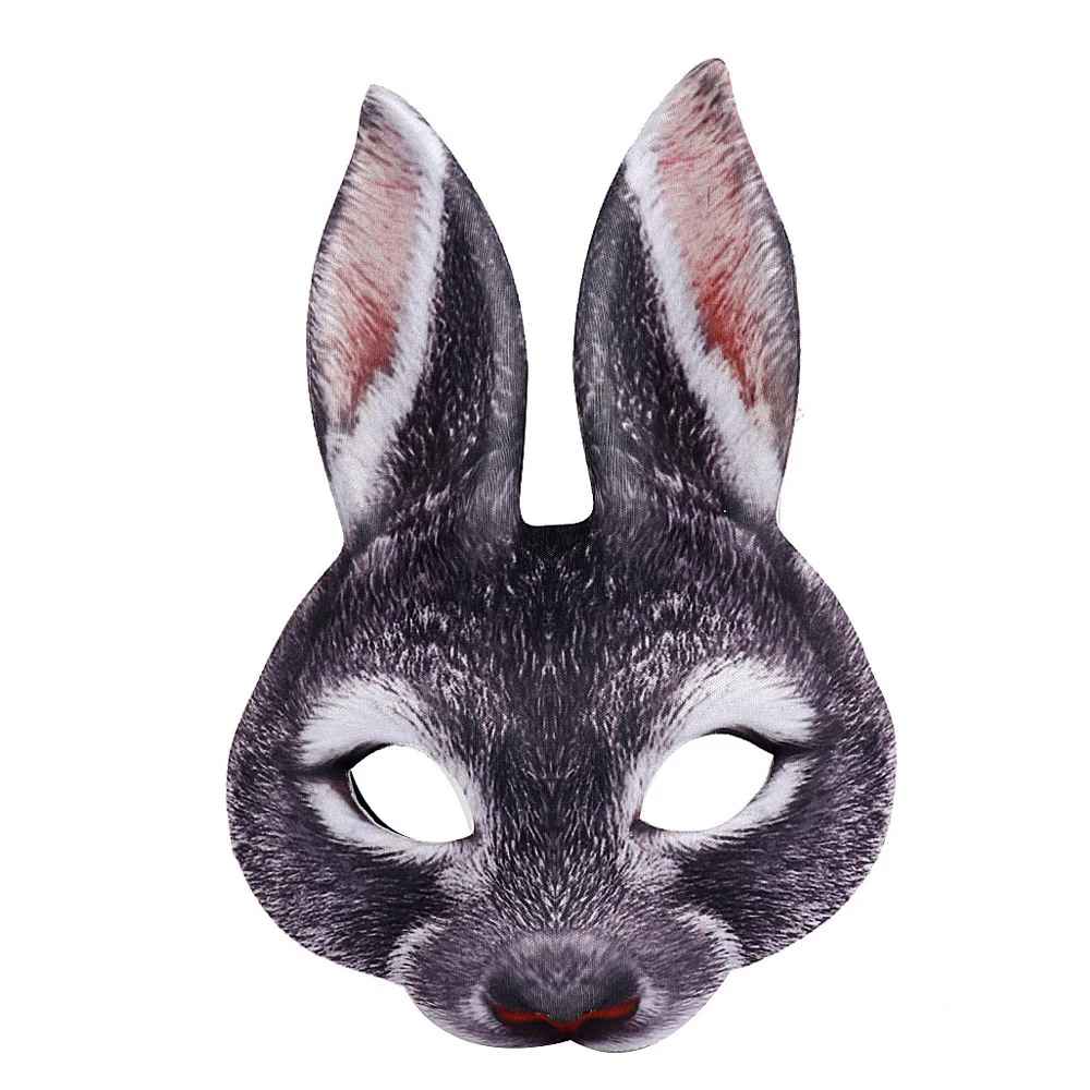 Animal Mask, Scary Mask, 3D Realistic Half Face Mask, Halloween Decorations, Birthday Party, Game Cosplay Costume Accessories