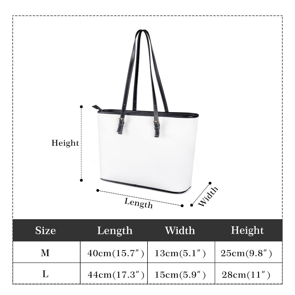 Custom Leather Tote Bag, Luxury Women Bag, Fashion PU Tote Bag