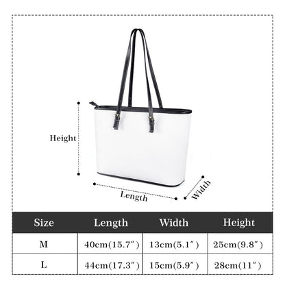 Custom Leather Tote Bag, Luxury Women Bag, Fashion PU Tote Bag